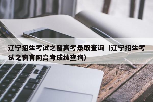 辽宁招生考试之窗高考录取查询（辽宁招生考试之窗官网高考成绩查询）